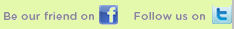 Follow us on Facebook & Twitter